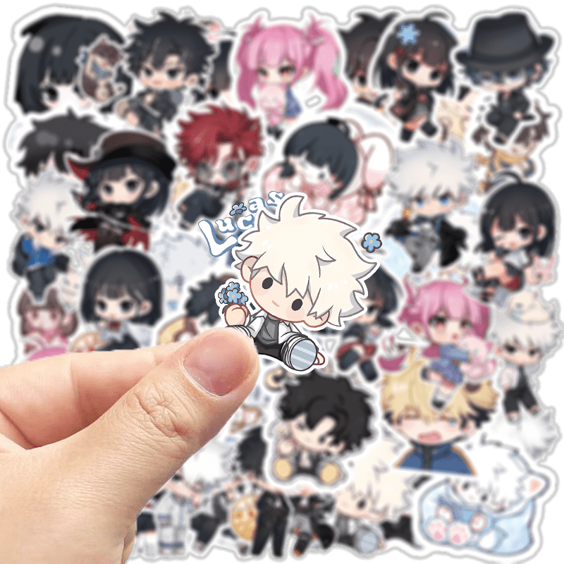 50 Time Agent 2D Anime Cheng Xiaoqing Stickers Notebook Decoration Decals