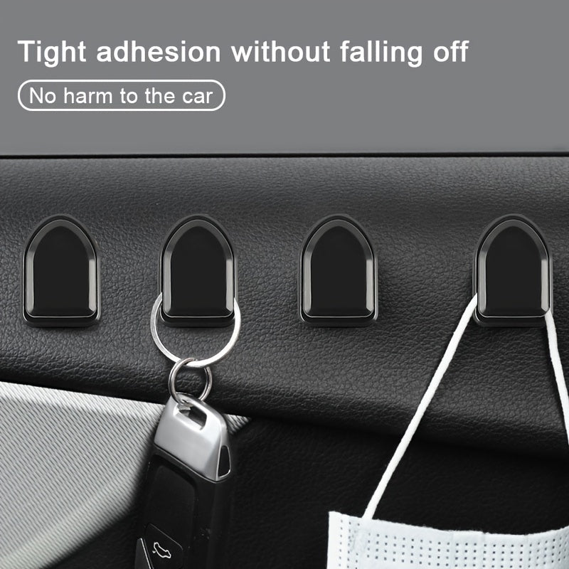 Car Hook USB Data Cable Key Mask Storage Hook Sticker Car Interior Accessories