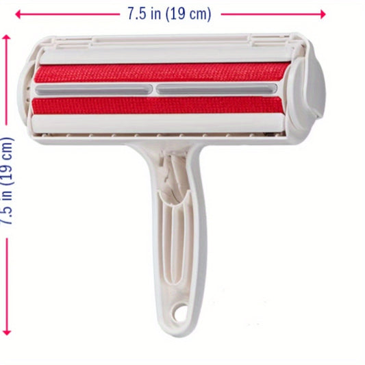 Pet Hair Remover Roller for Dog Cat - Reusable Lint Roller Sticky Brush