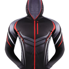Men's UV Protection Fishing Hoodie Lightweight Sunblock Sport Jacket