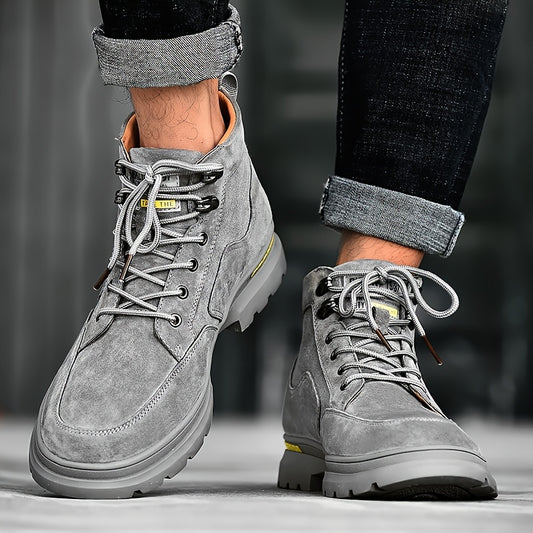 Men's Rugged Look Service Boots Casual Shoes