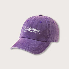 'California' Distressed Baseball Cap