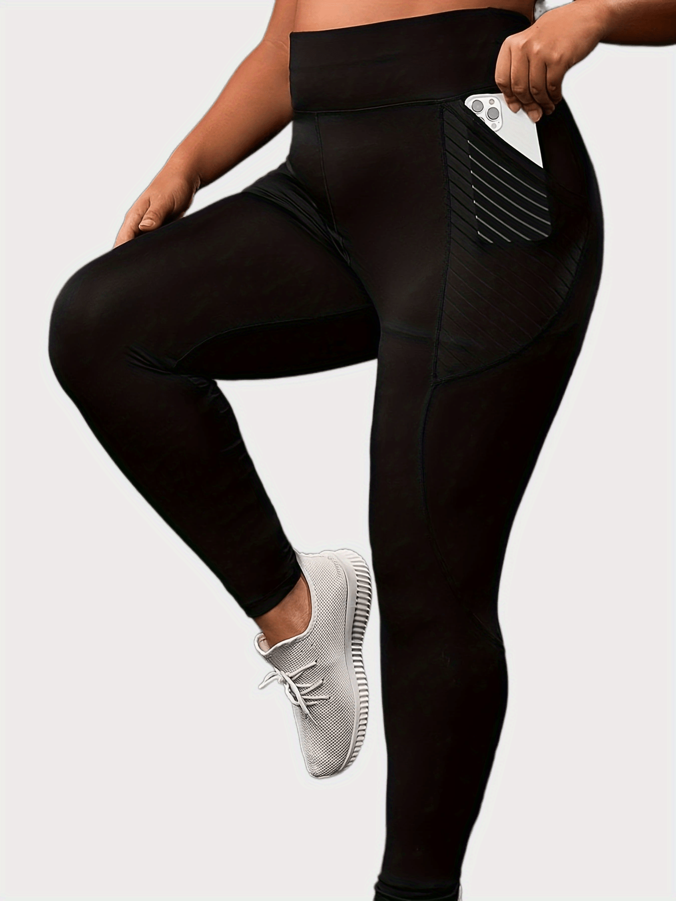  Sports Leggings Women's High Rise Skinny Leggings With Pockets