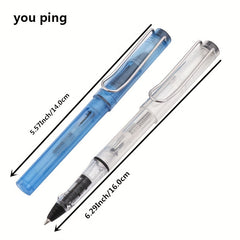 0.5mm Transparent Gel Pens for Office and School