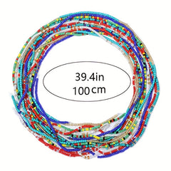 Bohemian Beaded Waist Chain Set Belly Chain Belt For Women