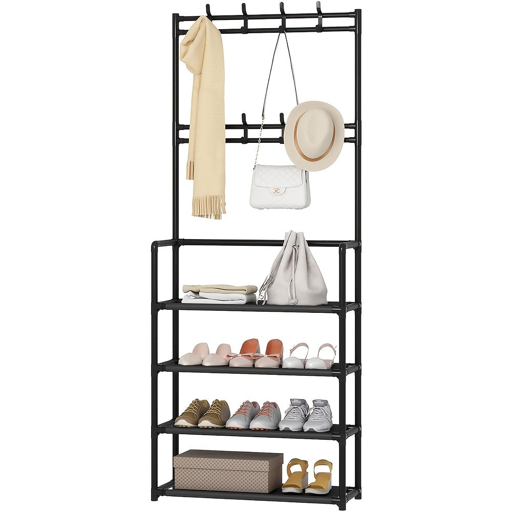 59 99 Cm Vertical Hanging Clothes Stand - Space Saving Storage