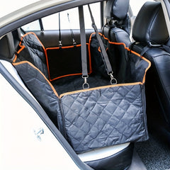 Waterproof Dog Car Seat Cover with Mesh Breathable Design