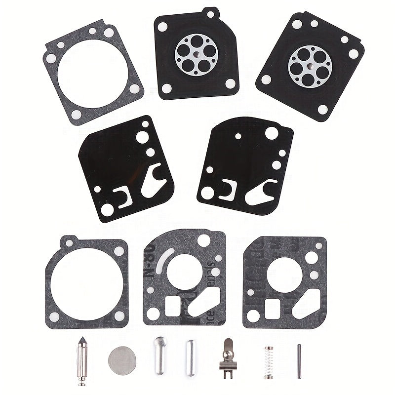 Carburetor Film Sheet Accessories Repair Kit 15pcs Set