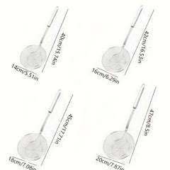 Stainless Steel Wire Skimmer Spoon With Handle Kitchen Spider Strainer