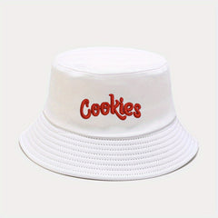 COOKIES Bucket Hat Outdoor Sun Cap Packable Travel Beach Hat