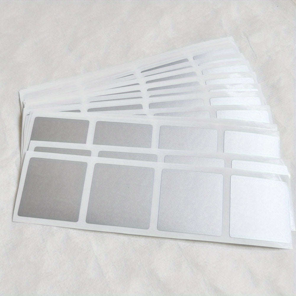 100pcs Scratch Off Sticker DIY Game Bonus Card Film