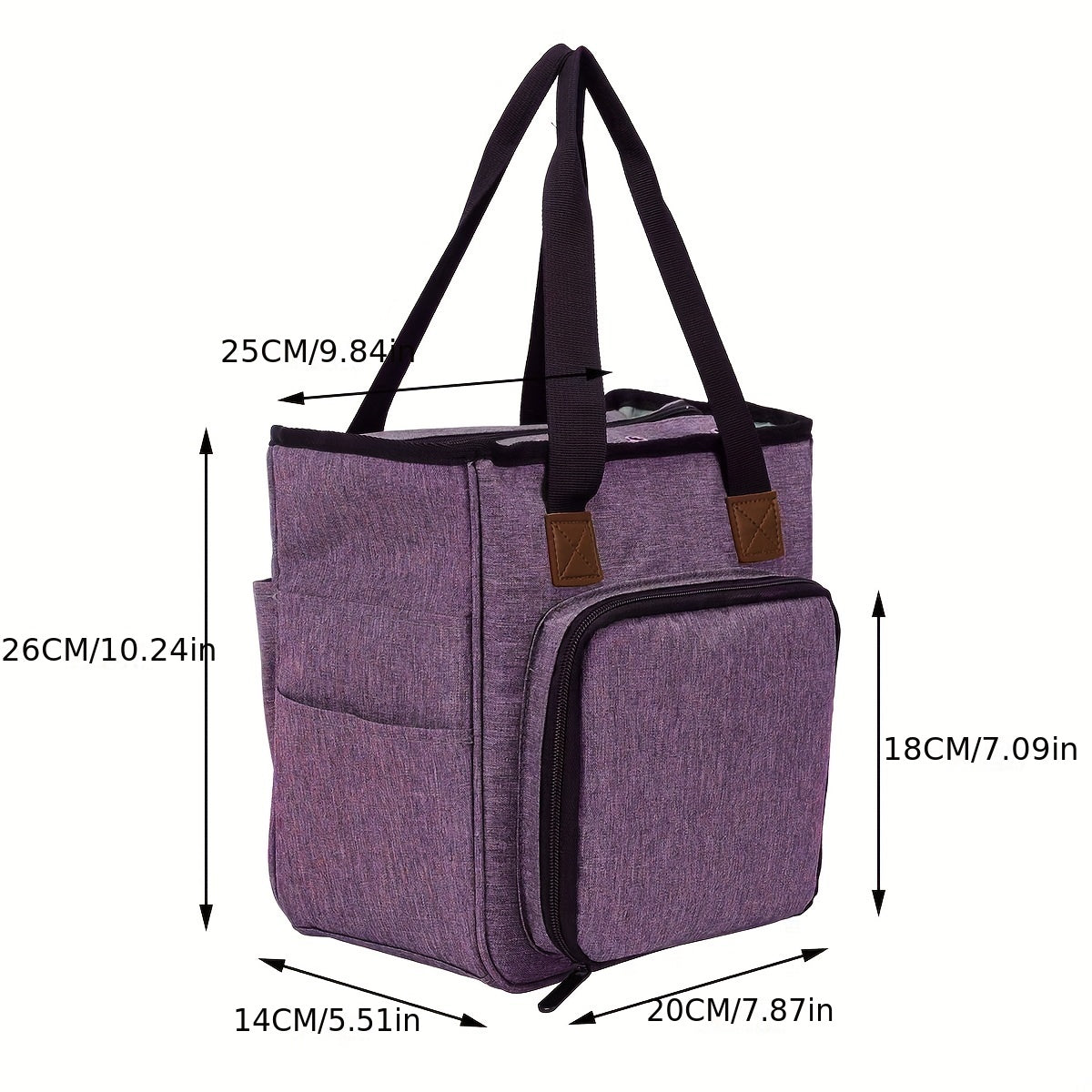 Portable Handheld Sewing Bag Large Capacity Storage Bag