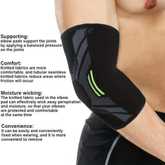 Breathable Unisex Elbow Pads for Enhanced Performance