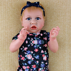 55 88 Cm Reborn Doll Soft Vinyl Doll Hair Companion Dolls Gift