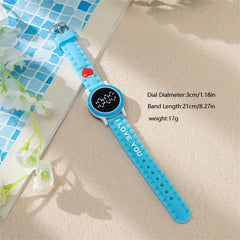 Colorful LED Children's Watch