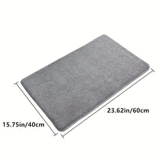 Soft Non Slip Absorbent Quick Drying Bath Rug - Durable Wear-resistant Mat