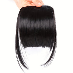 Synthetic Bangs Hair Clip In Extensions Natural Fringe Bangs Clip In Front