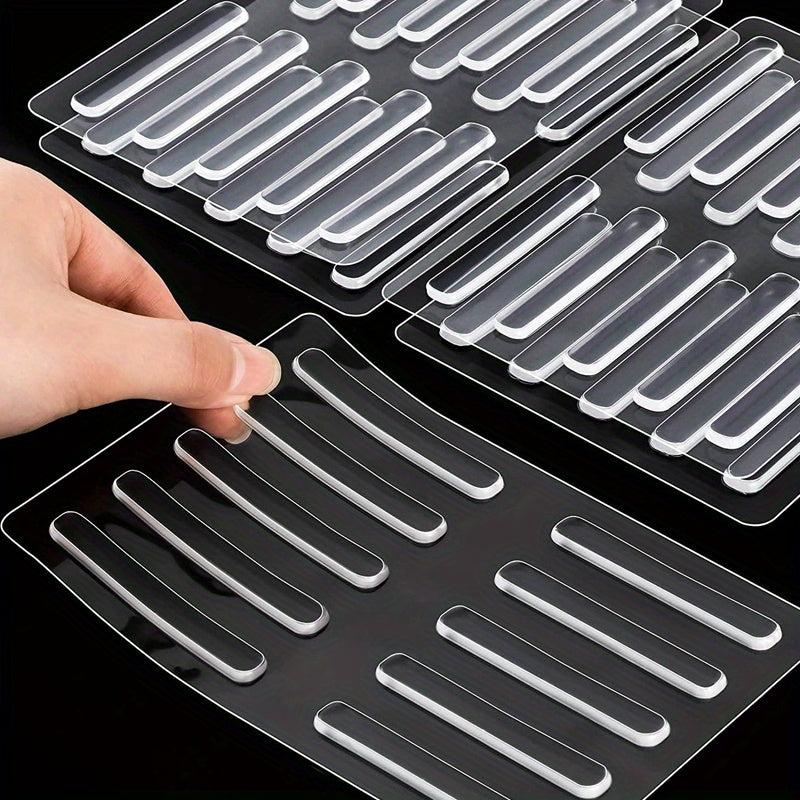 20pcs Clear Door Bumper Strips Table Top Bumpers