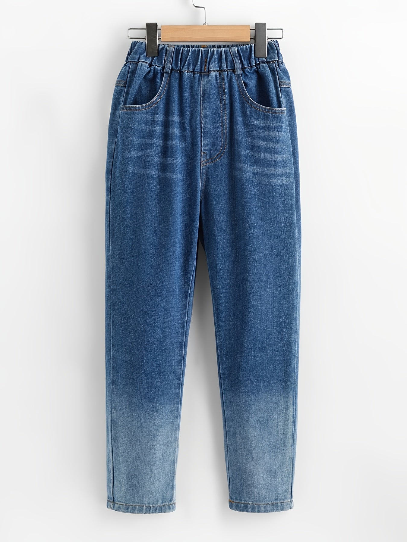Baby Girls Gradient Jeans Casual Pants Kids Clothes