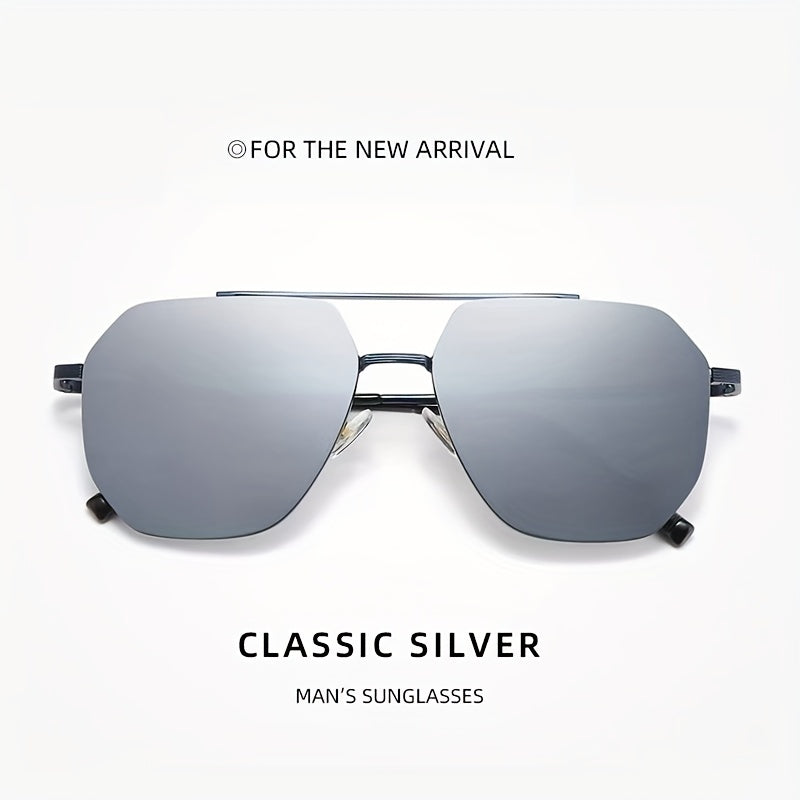 Men's Aviator Polarized Sunglasses UV400 Driving Glasses