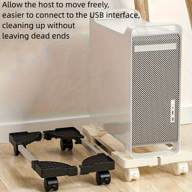 Mobile Rack Storage Basket Computer Case Heat Dissipation