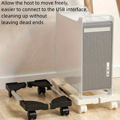 Mobile Rack Storage Basket Computer Case Heat Dissipation