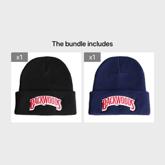 Mens Personalized Embroidered Knitted Beanie