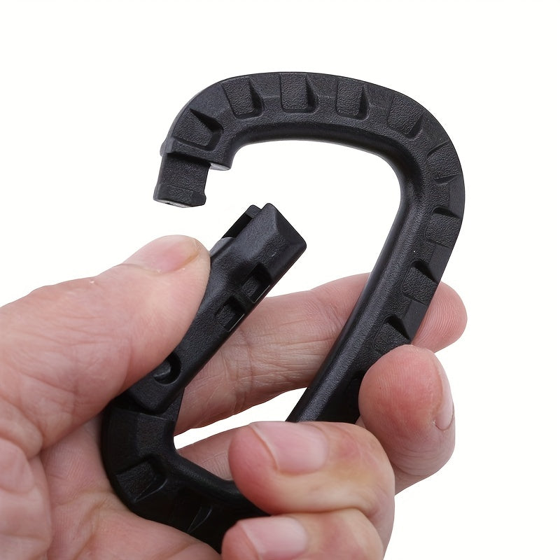 Tactical Carabiner Camping Hiking Webbing Belt Hanging Buckle