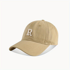 R Standard Coffee Baseball Hat Women's Large Head Slim