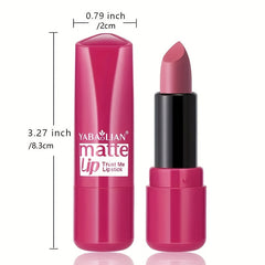 12 High Pigmented Matte Lipsticks Long Lasting Waterproof