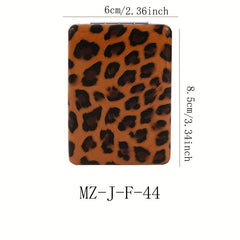 Foldable Makeup Mirror 2X 1X Magnification Double Sided Rectangle Mirror