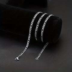 Stainless Steel Cuban Chain Necklace for Men and Women