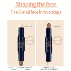 Double Headed Concealer Stick Contouring And Highlighter Stick