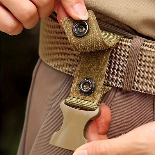 Portable Water Bottle Hanging Buckle for Hiking - Multifunctional