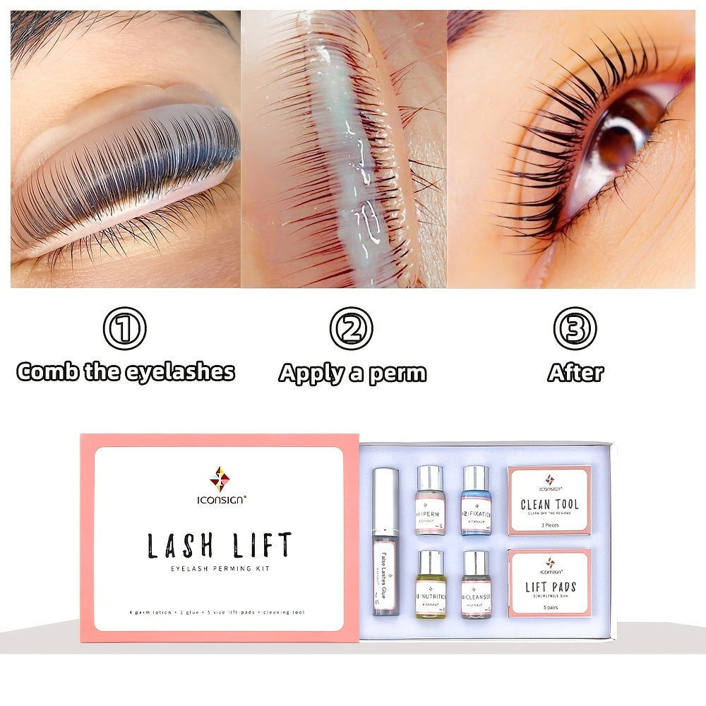 Lash Lift Kit Eyelash Perming Kit Long Lasting Eye Lash Lifting Perming Set