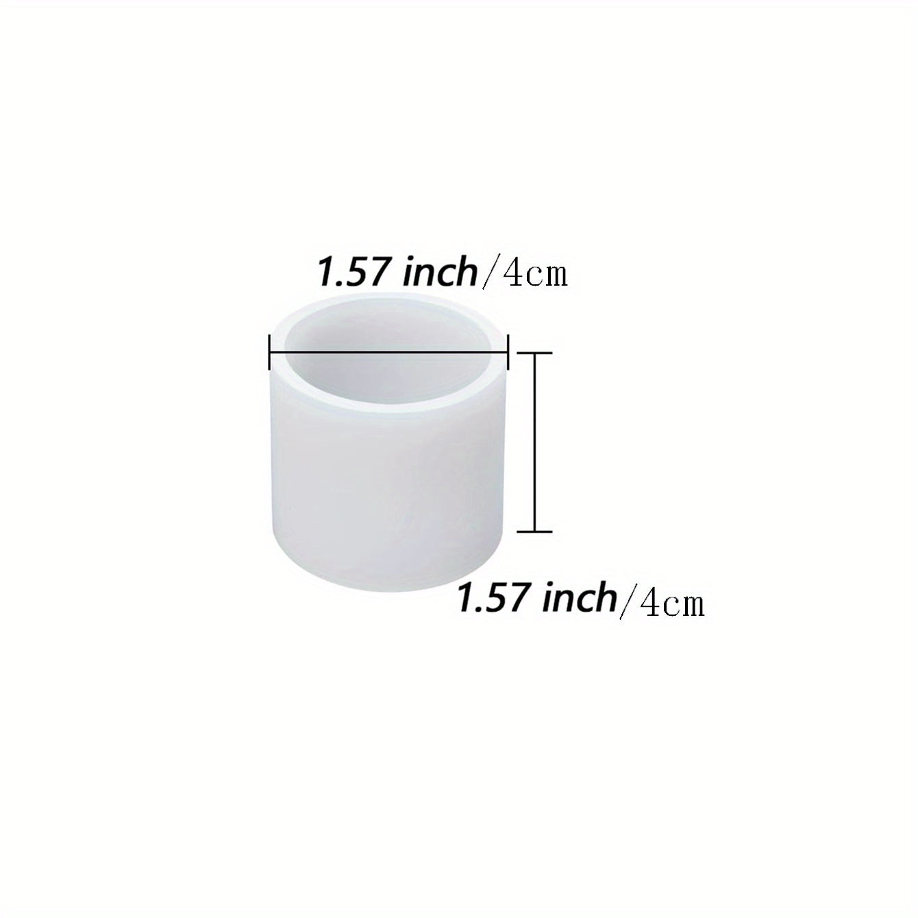 Cylindrical Candle Molds Resin Soap Clay Craft