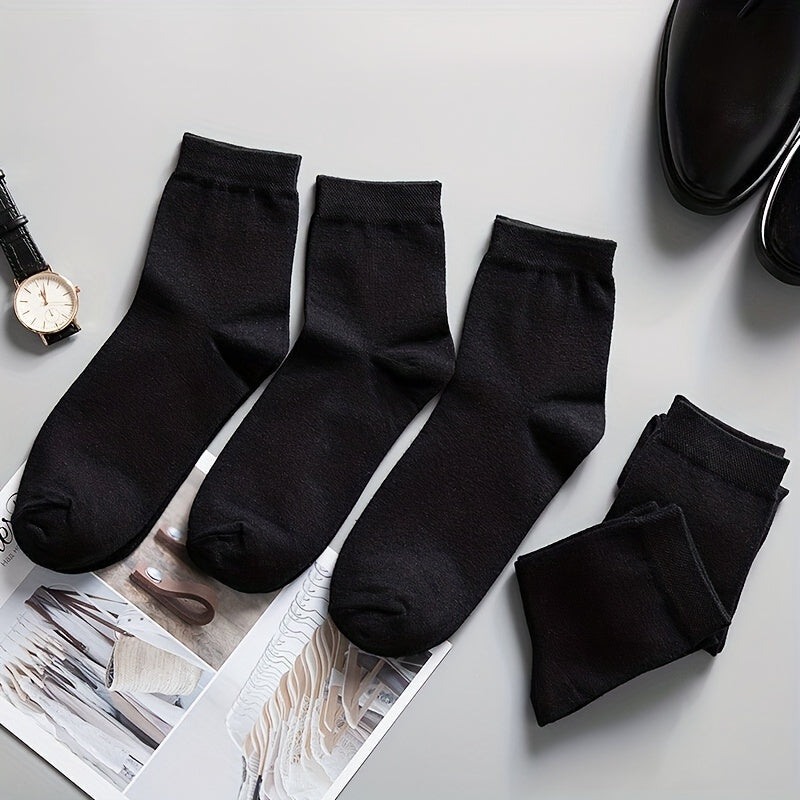 Breathable Men's Casual Socks, Spring/Summer 5 Pairs