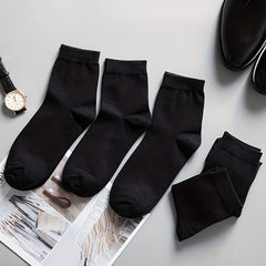 Breathable Men's Casual Socks, Spring/Summer 5 Pairs