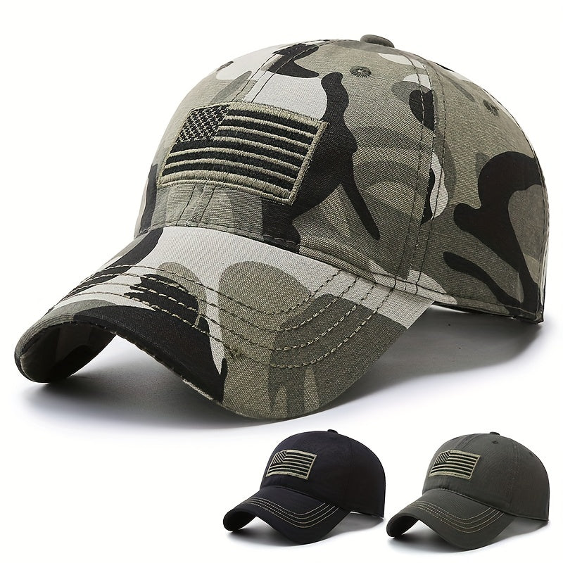 Camouflage Sunscreen Baseball Cap Breathable Adjustable Cap