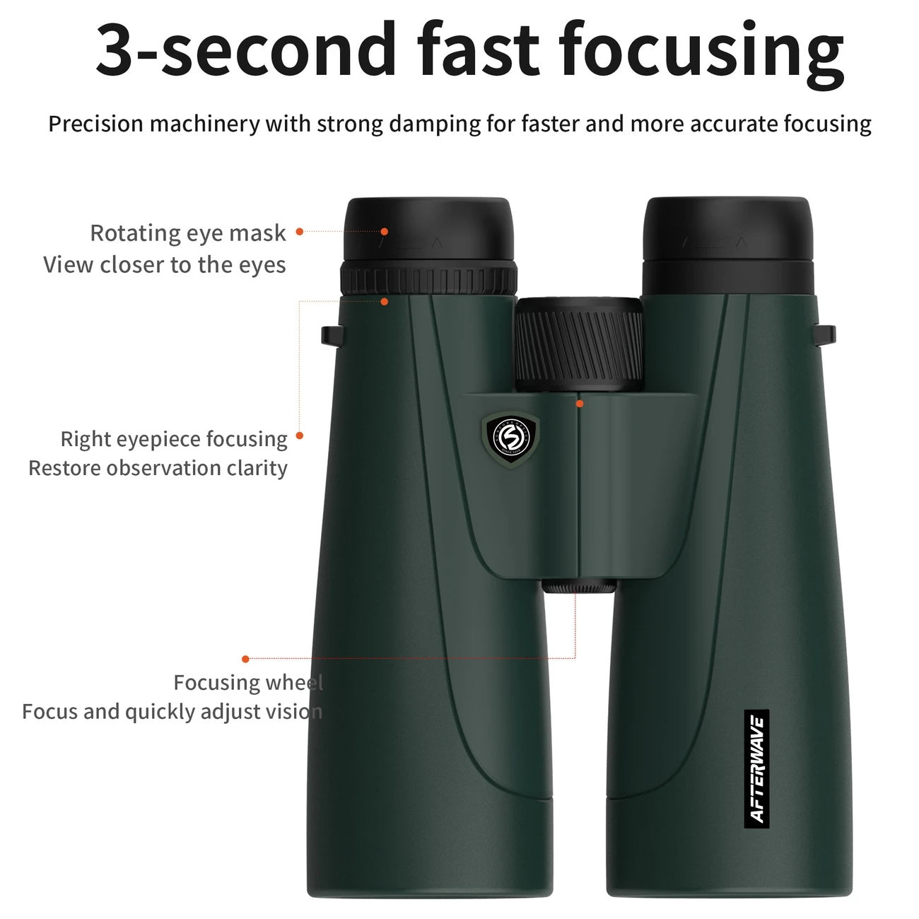 10x42 High Power Binoculars with 50mm Lens