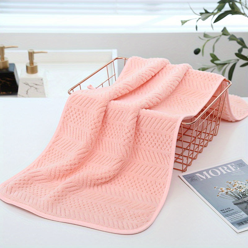 High-end Face Towel Abstract Pattern 13.77x29.53in