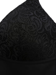 Floral Lace Wireless Bras Comfy Intimates Women's Lingerie
