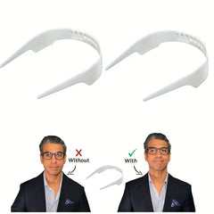 Invisible Plastic Collar Clip for Shirt Support