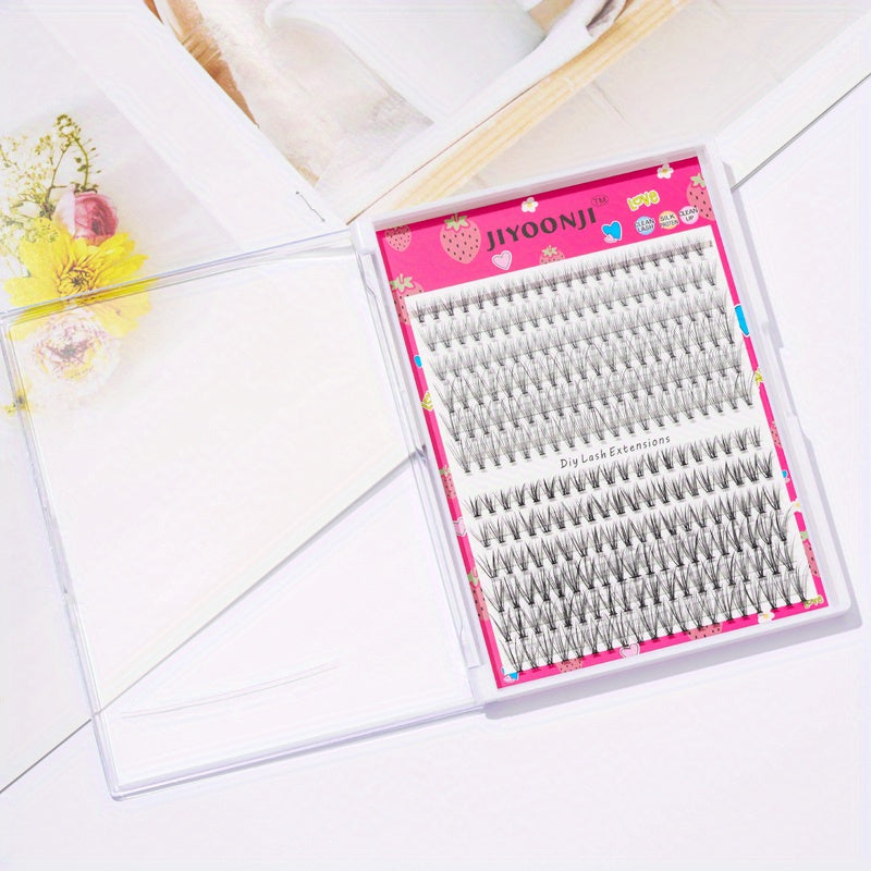 Mixed Lash Clusters 320 Mini Lightweight Clusters Individual Lashes Wispy Soft