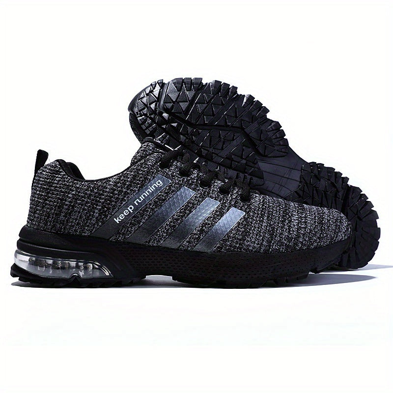 Men's Air Cushioned Running Shoes Lightweight Non-Slip Sneakers