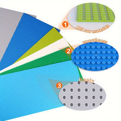 32x64 Studs ABS Building Blocks Baseplate Mixed Compatible Major Brands