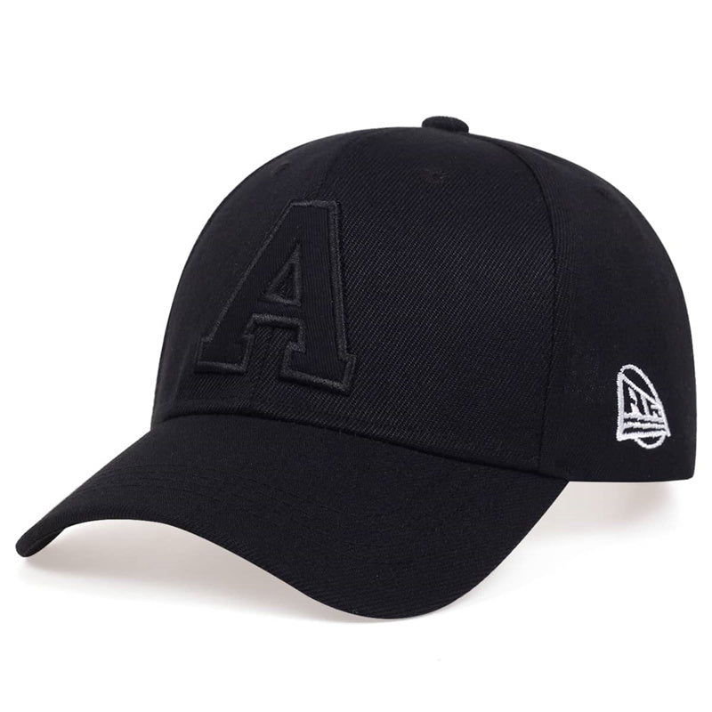 Men's A Letter Patch Baseball Cap
