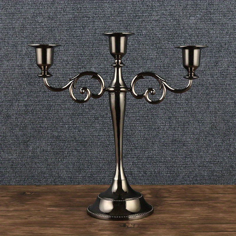 Bronze Candelabra Metal 5 arms Candle Holders