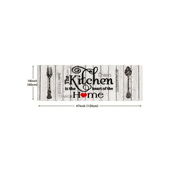 Soft Cushioned Anti Fatigue Kitchen Rug Waterproof Non Slip Kitchen Rugs