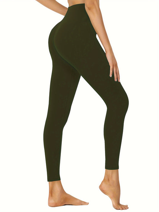 High Waist Yoga Pants Soft & Elastic Workout Leggings
